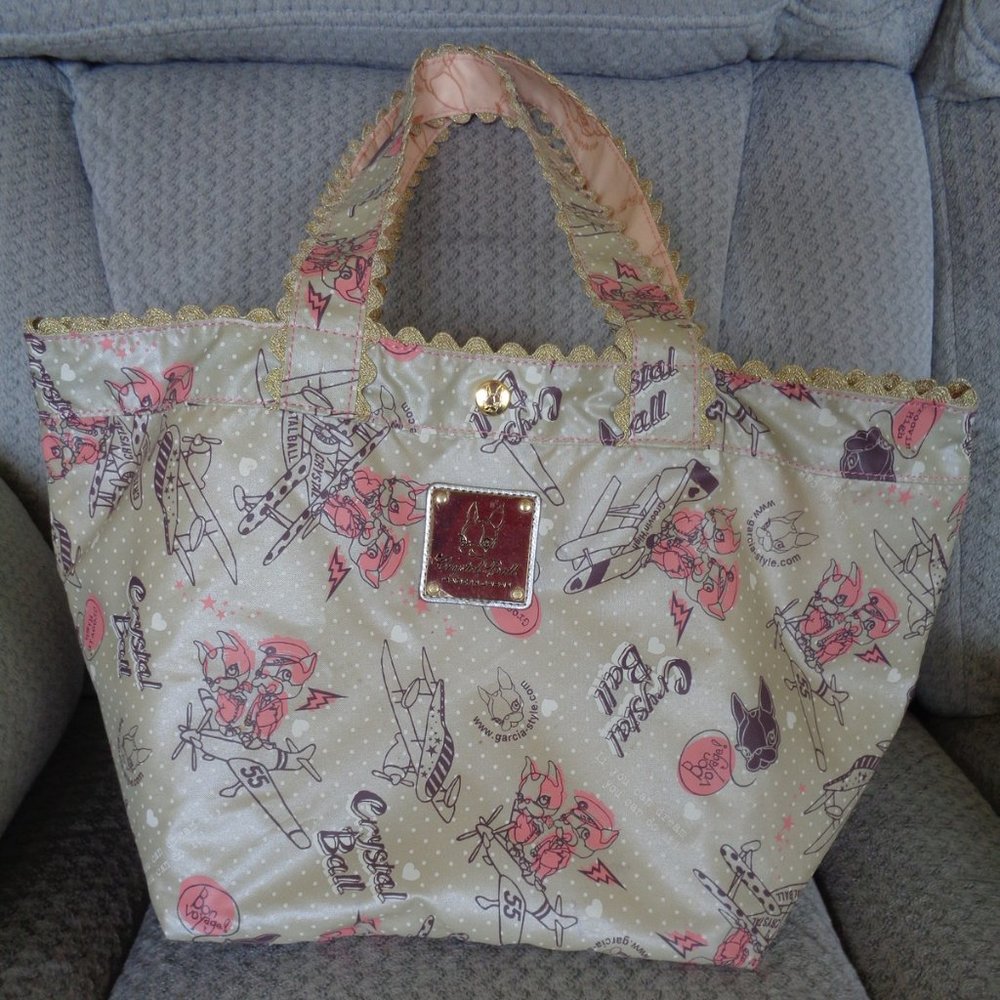 Crystal Ball Purse Bon Voyage Satchel Bag